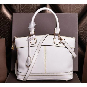 Louis Vuitton Suhali Leather LOCKIT PM M43220 White VS08671