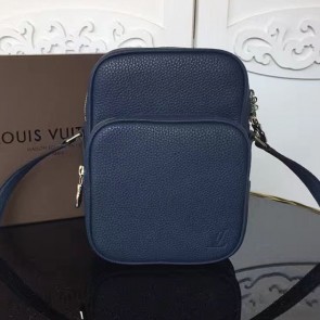Louis Vuitton Taurillon Leather Amazone 22 Bag Blue M54302 VS06552