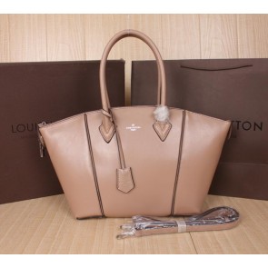 Louis Vuitton Veau Cachemire LOCKIT GM M94698 Apricot VS06162