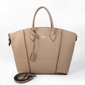 Louis Vuitton Veau Cachemire LOCKIT MM M94595 Khaki VS07334
