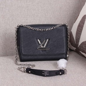 Louis Vuitton Wave Epi Leather Twist MM M50380 Noir VS07405