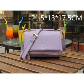 Luxury Givenchy Pandora Box Bag Calfskin Leather G9986 Lavender VS08477