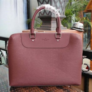 Luxury Louis Vuitton Epi Leather PORTE-DOCUMENTS JOUR M50165 Burgundy VS05376