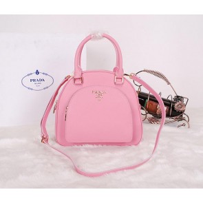 Prada Saffiano Leather Shoulder Bag BN2827 Pink VS06527