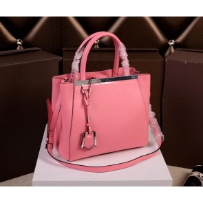 Quality Fendi 2Jours Tote Bag Original Leather 8B27250 Pink VS08033