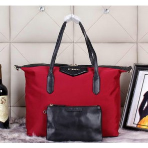 Replica Designer Givenchy Large Shopper Bag Canvas G33644 Red VS07529