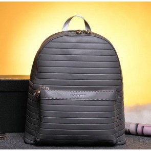 Replica Dior DiorHomme Backpack Calfskin Leather D7199 Grey VS05189