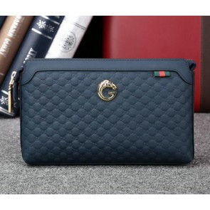 Replica Gucci Guccissima Leather Mens Clutch G50842 Royal VS07997