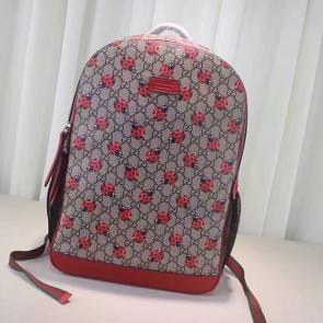 Replica Gucci Ladybugs Print Backpack 443178 VS07490