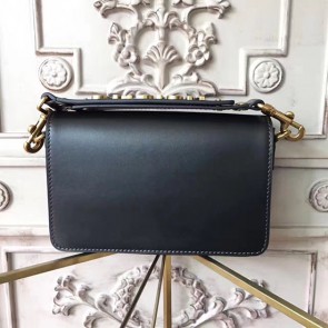 Replica High Quality Dior J'adior Flap Bag With Shoulder Strap in Black Calfskin D240604 VS06848