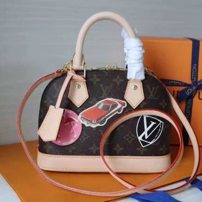 Replica Louis Vuitton Monogram Canvas Alma BB World Tour M43230 VS09867