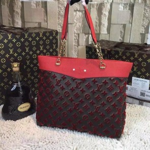 Replica Louis Vuitton Veau Cachemire Pallas Shopper Bag M41580 Red VS02359