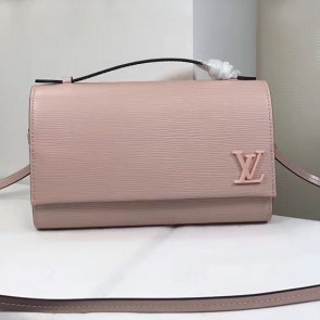 Replica Luxury Louis Vuitton Epi Leather Clery Pochette Rose Ballerine M54537 VS07530