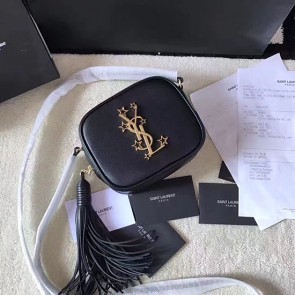 Replica Luxury Saint Laurent Monogram Blogger Bag in Black Calfskin 425317 VS06141