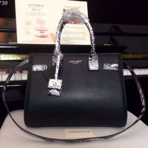 Saint Laurent Classic Baby Sac De Jour Bag Black Y48481 VS01301