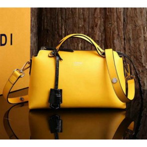 Sale 1:1 Fendi BY THE WAY Bag Calfskin Leather FD2356 Yellow VS04987