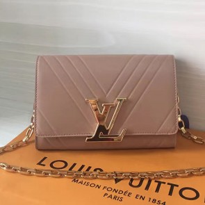 Top Louis Vuitton Embossed Calfskin Pochette Louise GM Nud M54233 VS08877