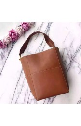 AAA Celine Sangle Seau Bag in Natural Calfskin Tan 240710 VS00380