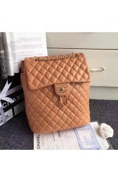 AAA Knockoff Chanel Urban Spirit Quilted Lambskin Large Backpack Khaki Gold Hardware 170301 VS09024