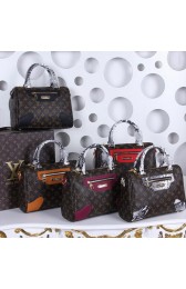 AAA Knockoff Louis Vuitton Monogram Canvas Tote Bag M49528 Black VS00264