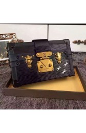 AAA Louis Vuitton Epi Leather Petite Malle M5001N Noir VS08847