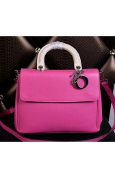 Be Dior Diorissimo Flap Small Bag Cruise 2015 CD1108 Rose VS02536