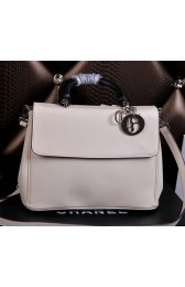 Be Dior Diorissimo Flap Small Bag Cruise 2015 CD1108 White VS03207