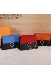 Best Chloe Faye Big Calf Leather Shoulder Bag 3S1127 VS09808