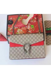 Best Gucci Dionysus GG Supreme Shoulder Bag Rose 403348 VS03685