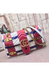 Best Imitation Gucci GG Marmont Trompe l'oeil Shoulder Bag 443497 VS08491