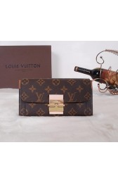 Best Louis Vuitton Monogram Canvas Elysee Wallet M60361 Brown VS05804