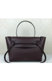 Best Quality Celine Small Belt Bag Original Leather C98312 Maroon VS03766