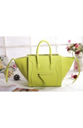 Best Quality Copy Celine Luggage Phantom Square Tote Bag 3341 in Apple Yellow VS06437
