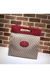 Best Quality Gucci Soft GG Supreme Tote Red 463491 VS08082