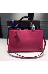 Best Quality Imitation Louis Vuitton Epi Leather Kleber MM Hot Pink M51323 VS07526