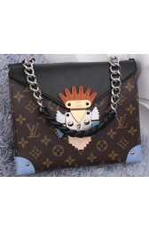 Best Quality Replica Louis Vuitton POCHETTE MASK CHAIN GM Monogram M94076 Black VS05771