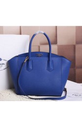 Best Replica Prada Grainy Leather Tote Bag BL34912 Blue VS08039