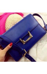 Best Yves Saint Laurent Classic Medium Lulu Bag Y336066 Blue VS01048