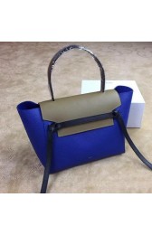 Celine Belt Bag Original Leather CLA98312 Blue&Khaki VS02207