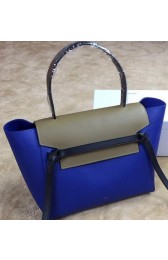 Celine Belt Bag Original Leather CLT98312M Blue&Khaki VS03574