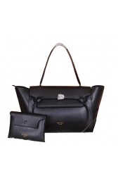 Celine Belt Bag Smooth Calfskin Leather C3396 Black VS01266