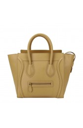 Celine Luggage Mini Bag Original Leather CL88022 Apricot VS05116