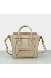 Celine Luggage Nano Bag Original Leather CL88029 Beige VS02958