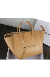 Celine Luggage Phantom Bag Smooth Leather Ci3341 Apricot VS07037