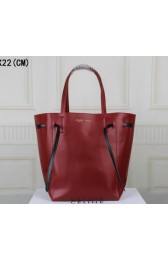Celine Medium Cabas Phantom Bag Calfskin C3385 Burgundy VS00261