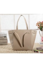 Celine Medium Cabas Phantom Bag Grainy Leather C3348 Khaki VS07107