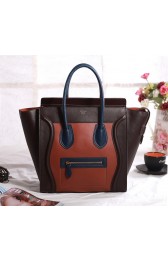 Celine Mini Luggage 3308 in Coffee with Brown Original Leather VS00947