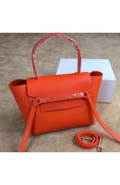 Celine Small Belt Bag Original Leather CLA98311S Orange VS06616