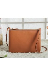 Celine Trio Crossbody Messenger Bag C3000 Wheat VS06717