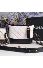 Chanel Chanel's Gabrielle Small Hobo Bag White A91810 VS08467